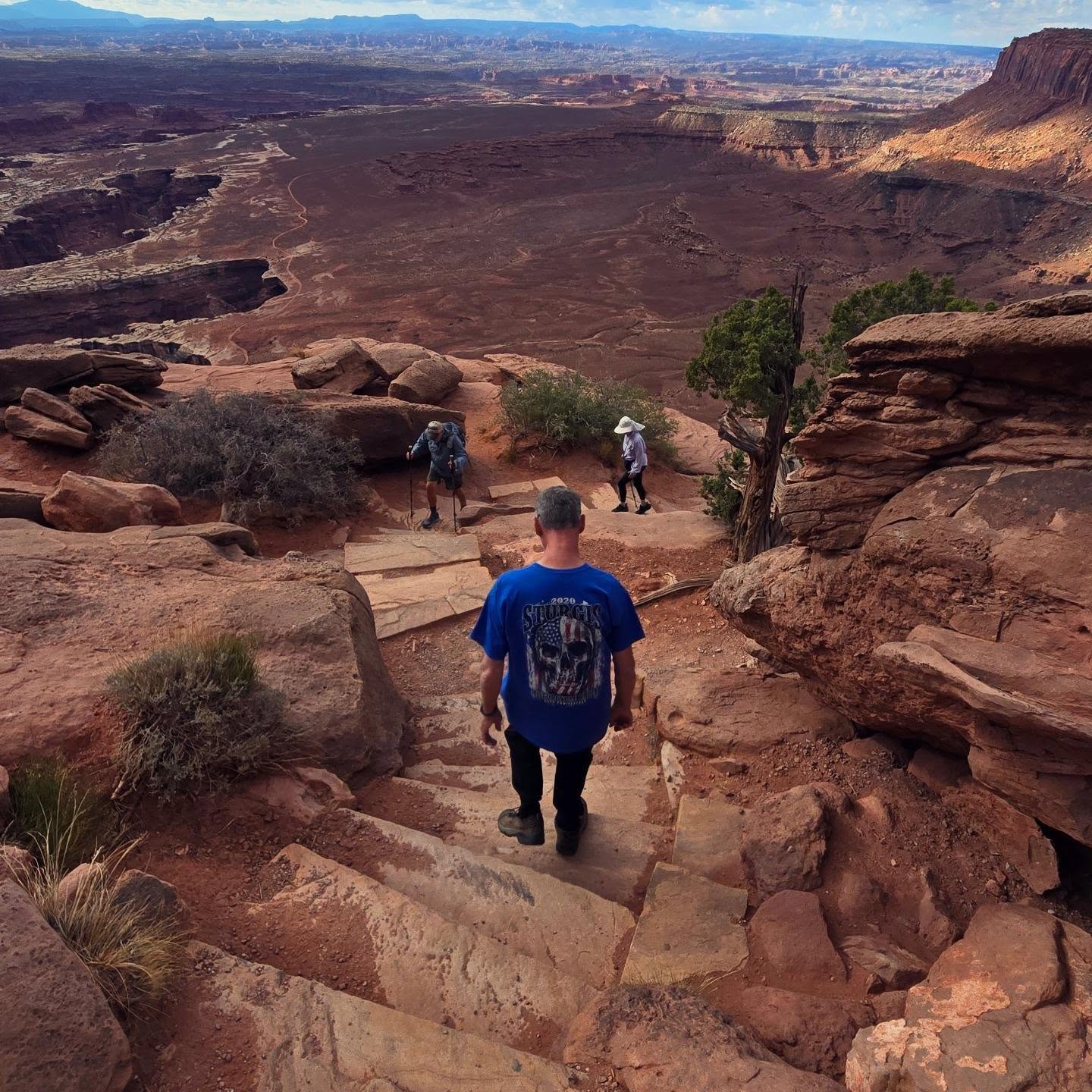 Besucherfoto einer Canyonlands-Nationalpark Tour